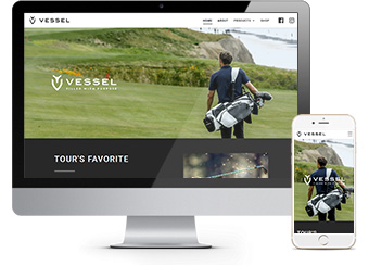 VESSEL Webサイトキャプチャー画像