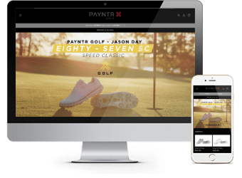 PAYNTR GOLFWebサイトキャプチャー画像